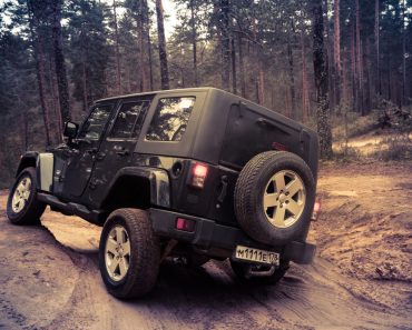 Jeep Wrangler is a compact four wheel drive off road and sport utility vehicle( Pavel Vaschenkov)s