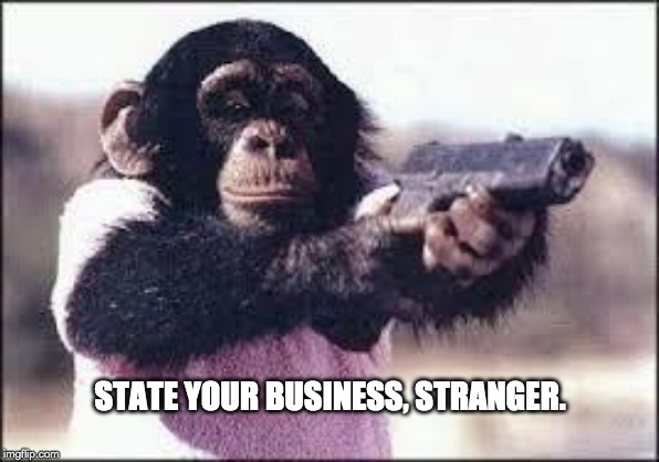 State your business meme