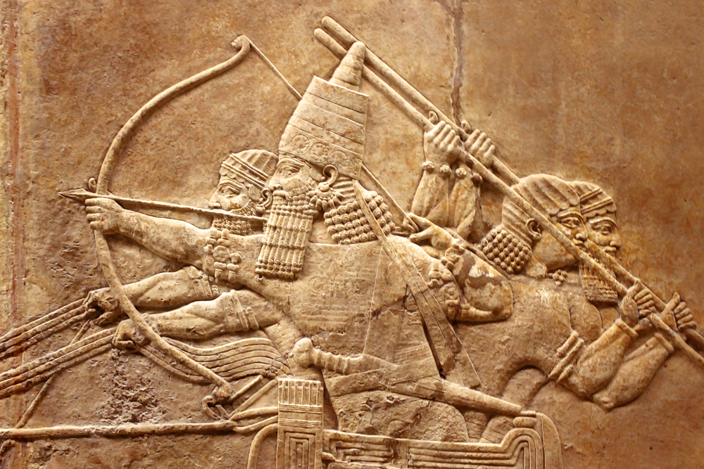 Assyrian relief on the wall(Viacheslav Lopatin)s