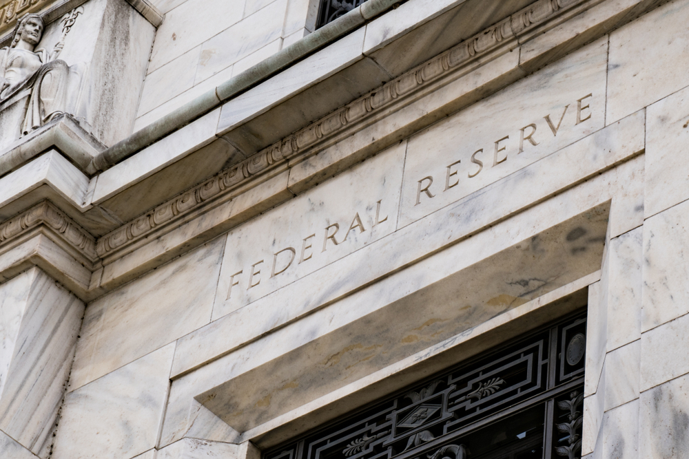 Facade on the Federal Reserve Building in Washington DC(Paul Brady Photography)S