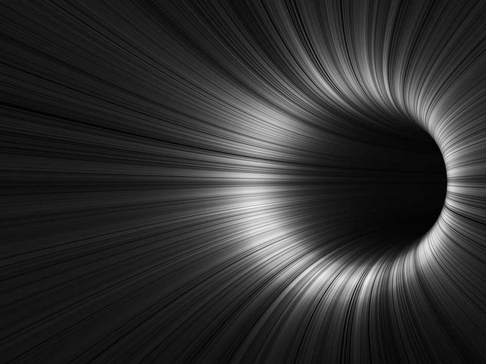 Adstract digital background, black tunnel with glowing lines(Adstract digital background, black tunnel with glowing lines,)s