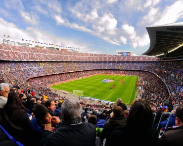 A general view of the Camp Nou Stadium in the football match between Futbol Club(Christian Bertrand)S
