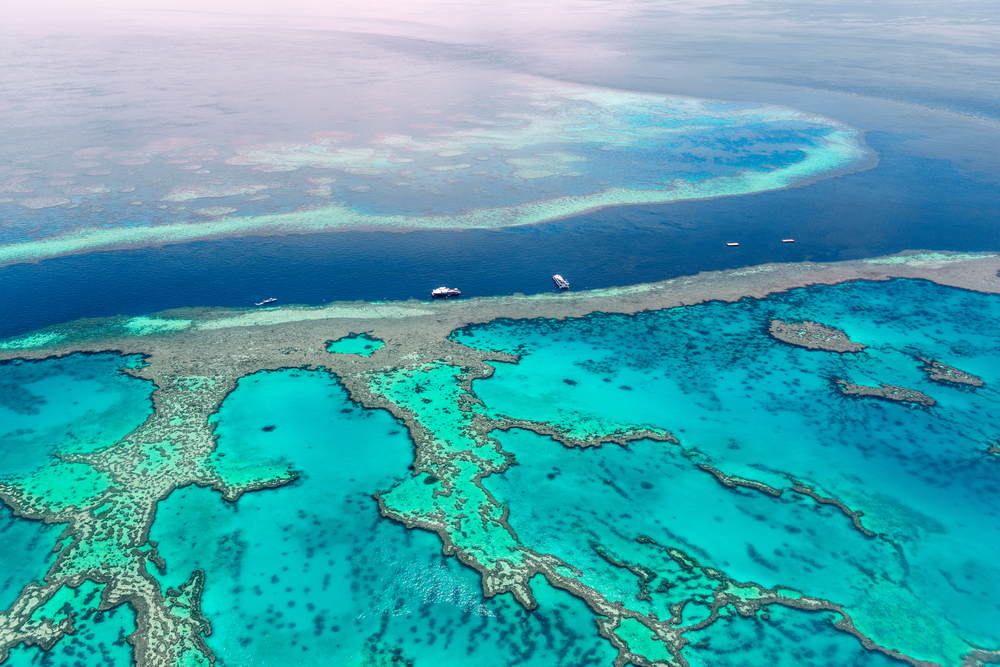 Aerial view of the Great Barrier Reef(superjoseph)s