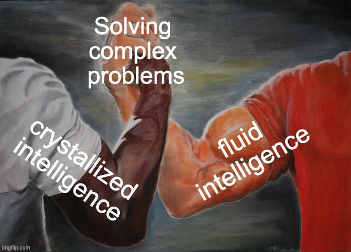 solving complex problem meme