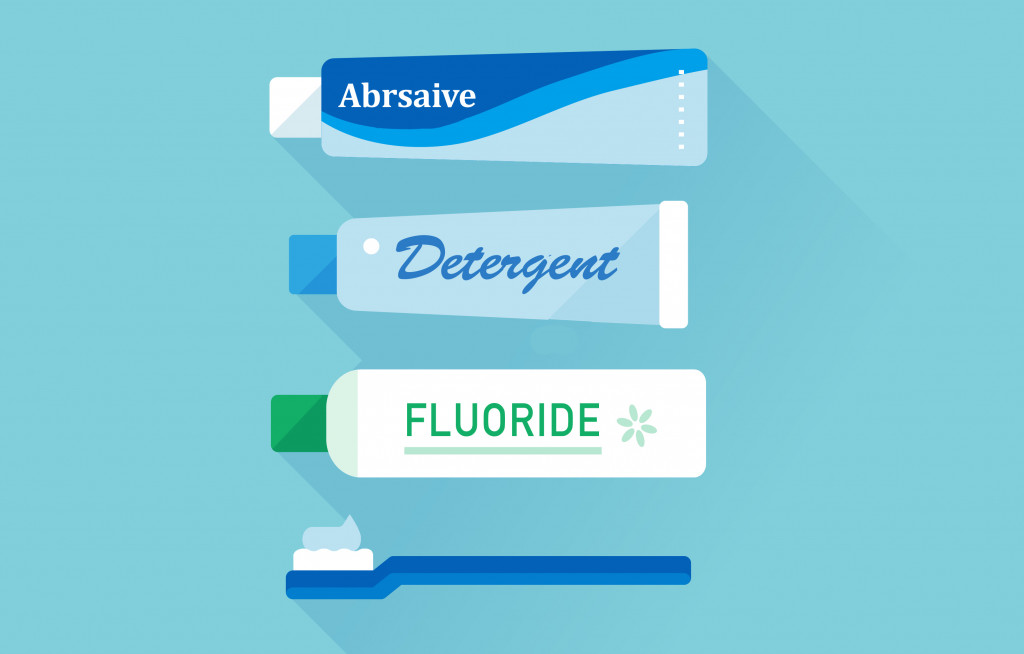 vector set of toothpaste tubes and toothbrush. Flat, isolated, sign and icon template(Banana Walking)s