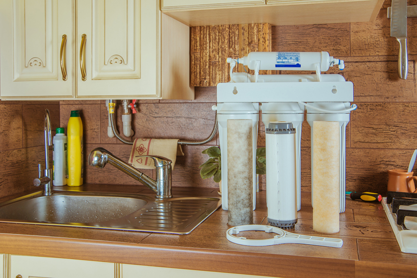 Reverse osmosis system. water filter(nata-lunata)S