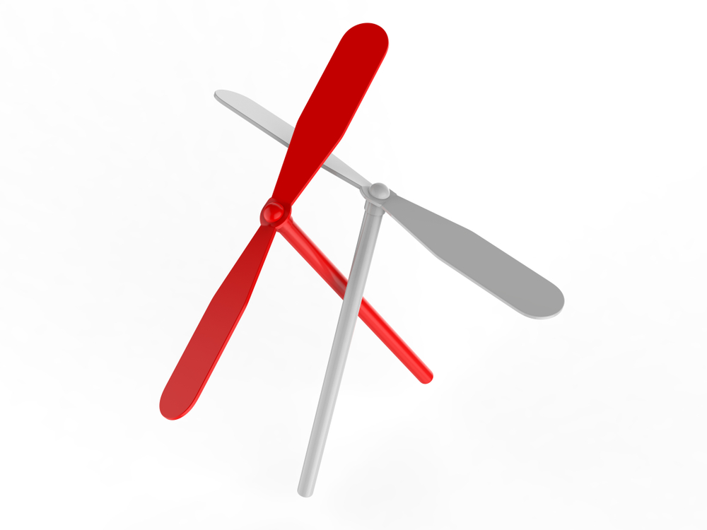 Blank Promotional Spinning Dragonfly For Branding And mock up(GO DESIGN)s