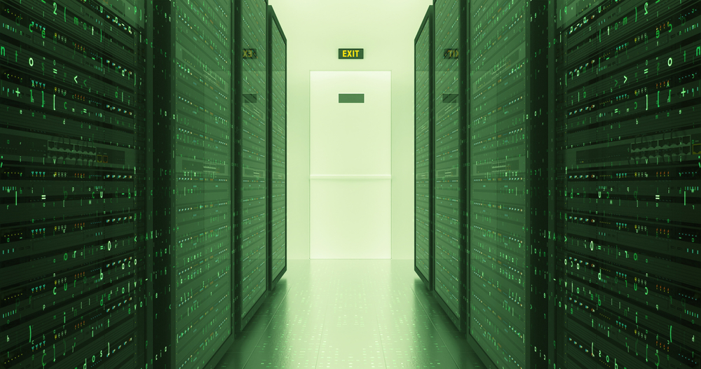 Server Racks In a Modern Data Center(yucelyilmaz)S