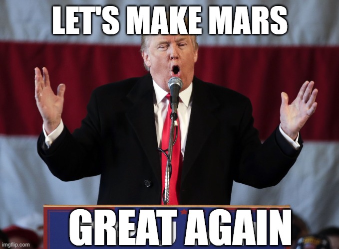LET'S MAKE MARS meme