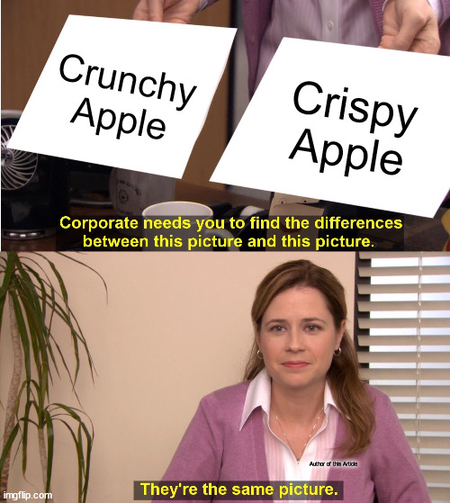 Crunchy Apple meme