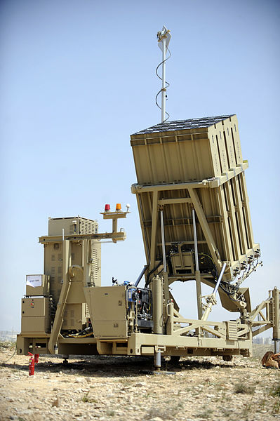 Iron Dome Battery Deployed Near Ashkelon
