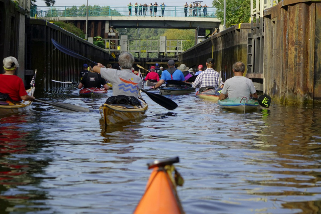 canal locks can often get flooded