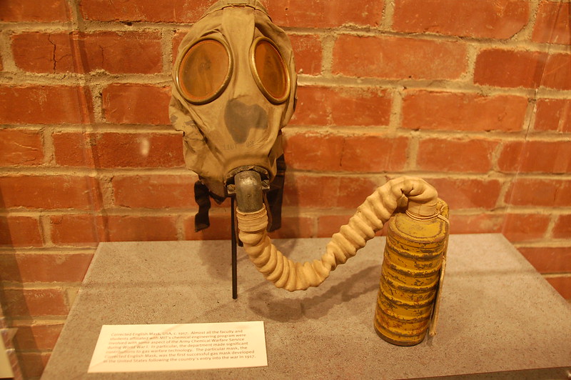 Gas Mask used by the chemical engineering students