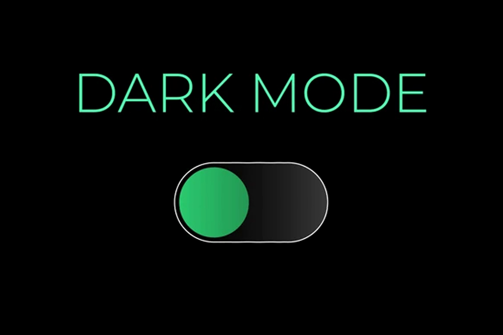 Switch to dark mode