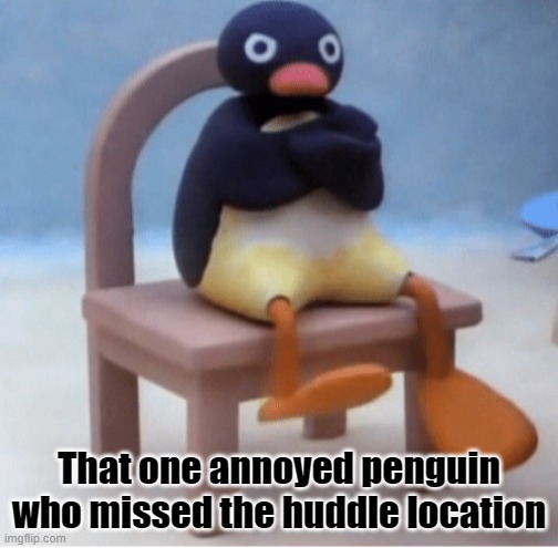 that ones annoyed penguin meme