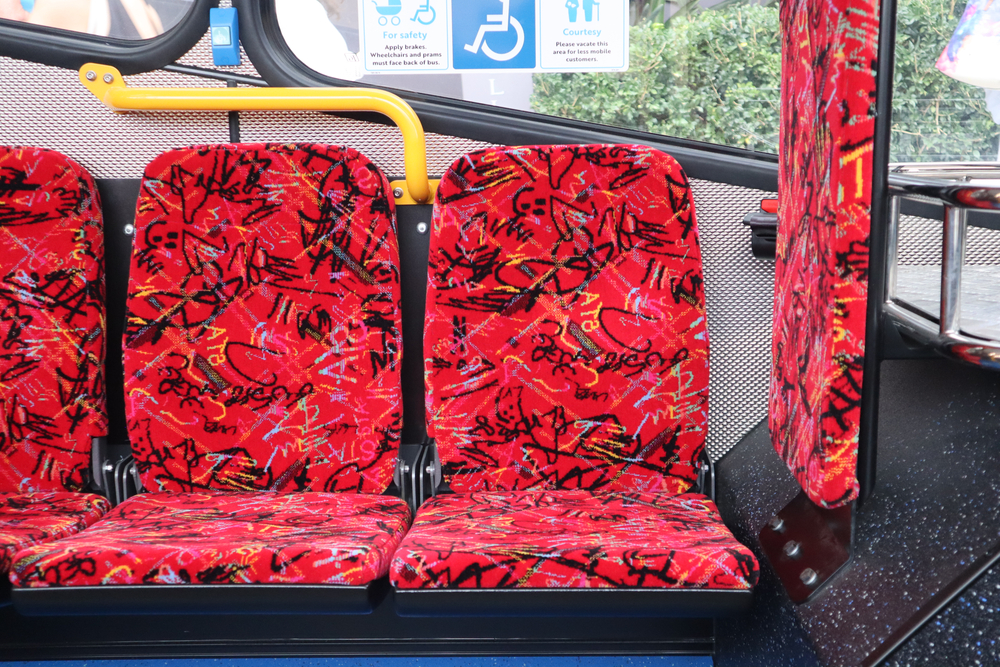 Bus,Seats,On,A,Bus
