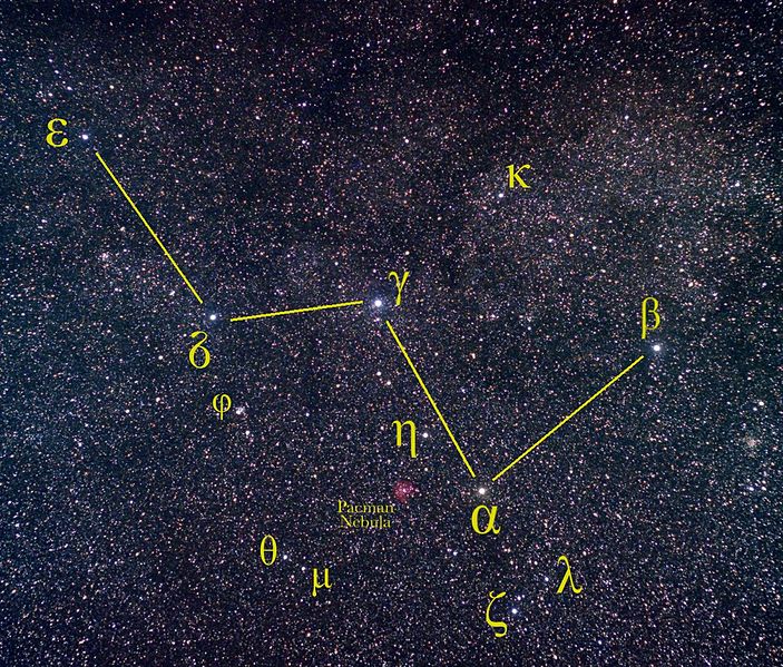 Cassiopeia starfield
