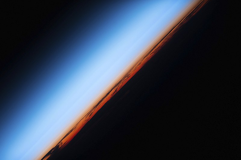 Night falls for the Expedition 46 crew of the International Space Station. Original from NASA. Digitally enhanced by rawpixel.
