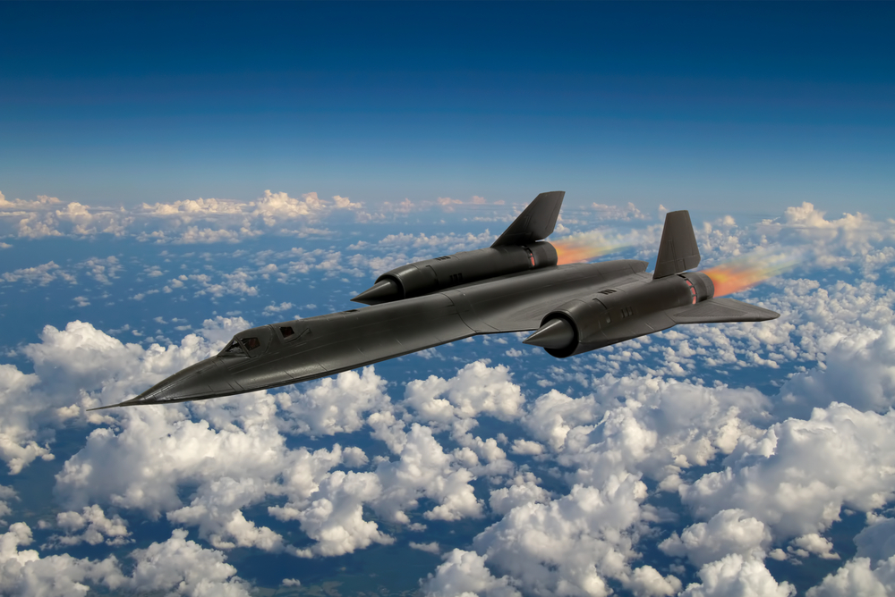 Sr-71,'blackbird',Supersonic,Spy,Plane,From,20th,Century.,It,Was