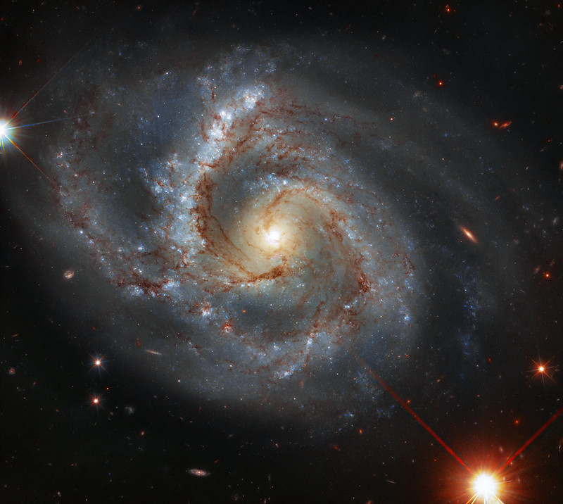 Spiral Galaxy With a Peculiar Arm