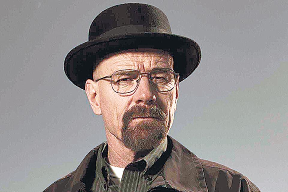 Walter White as Heisenberg