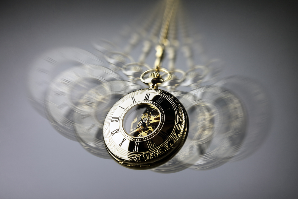 Hypnotism,Concept,,Gold,Pocket,Watch,Swinging,Used,In,Hypnosis,Treatment