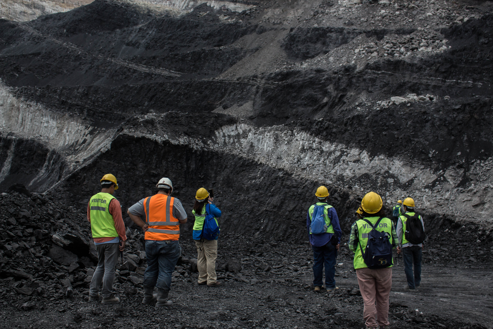 The,Geologist,And,Engineer,Survey,Lignite,Coal,Mine