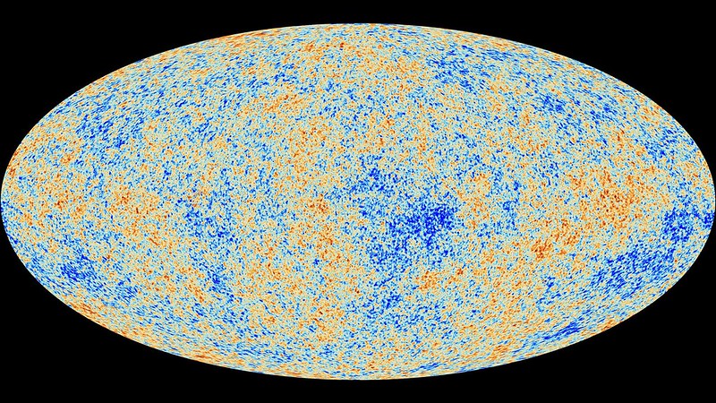 Cosmic Background Radiation Left After the Big Bang