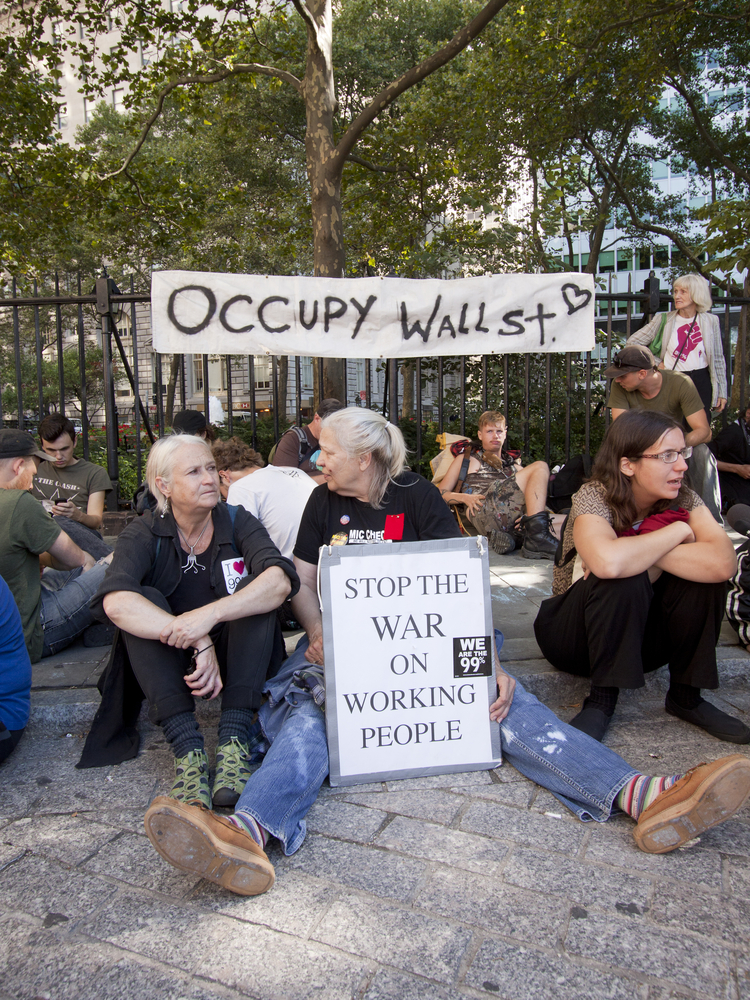 New,York,-,Sept,17:,Protesters,Gathering,Along,The,Fence