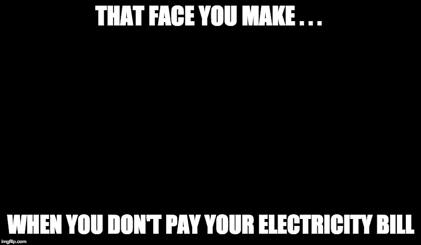 Image result for electricity meme